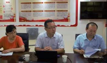 冯书记做党建工作经验交流